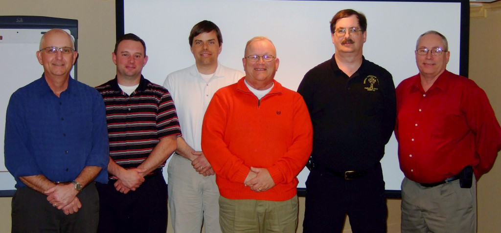 From left, the Kentucky team included Dirk Gowin, Brad Franklin, Brent Webber, Alvin Cook, Robert McCool and Lloyd Jordison.