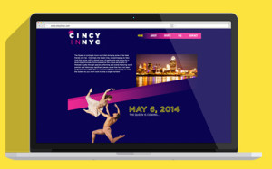 CAI helped create a website for Cincy in NYC.