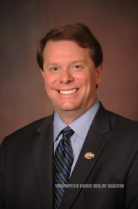 Eric Gregory, president of the Kentucky Distillers' Association