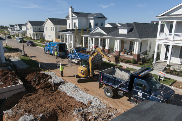 Need a sign that Louisville’s economy is growing? Here’s one: a water pipe