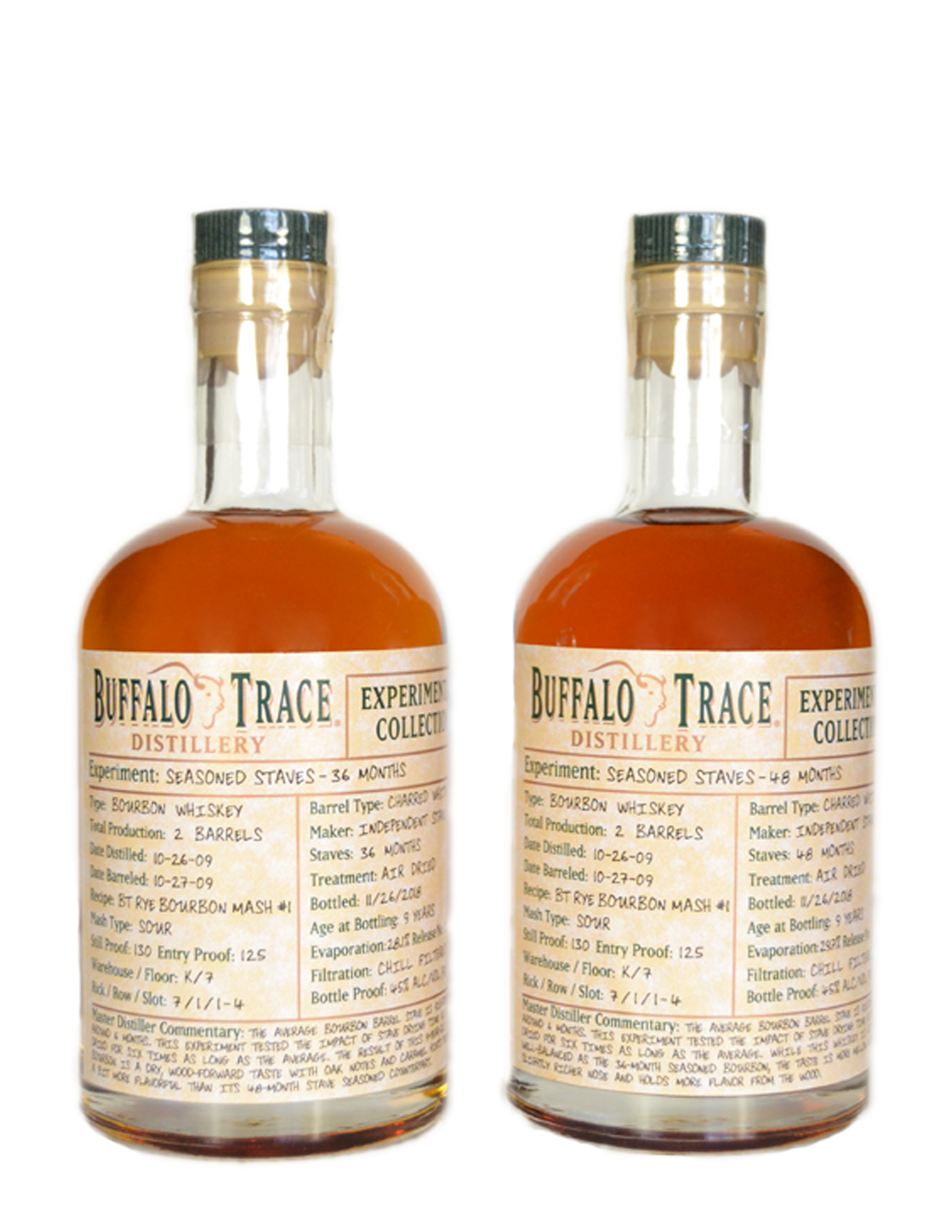 buffalo trace experimental seasoned staves bourbon