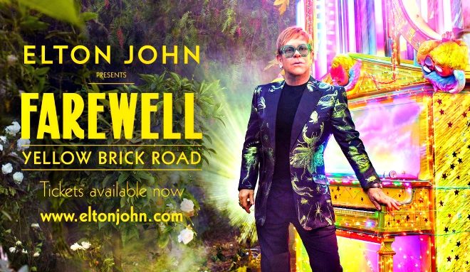 Elton John's Farewell Yellow Brick Road the Final Tour Headed to  Mercedes-Benz Stadium