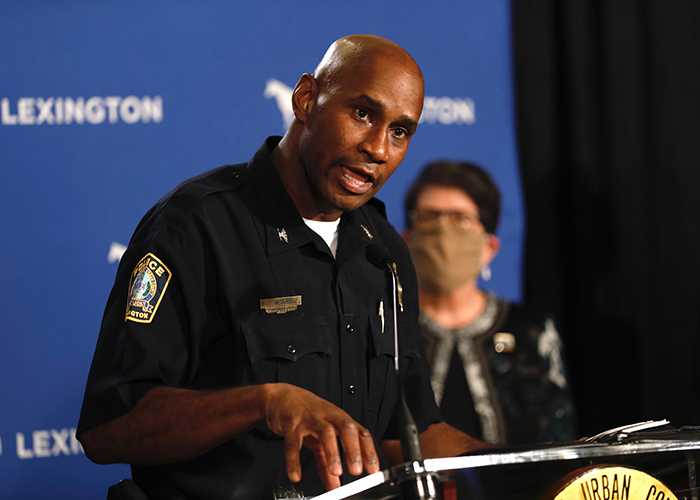 Police Chief Lawrence Weathers.