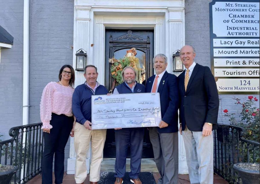 Mt. Sterling Industrial Authority receives Kentucky Realtors grant