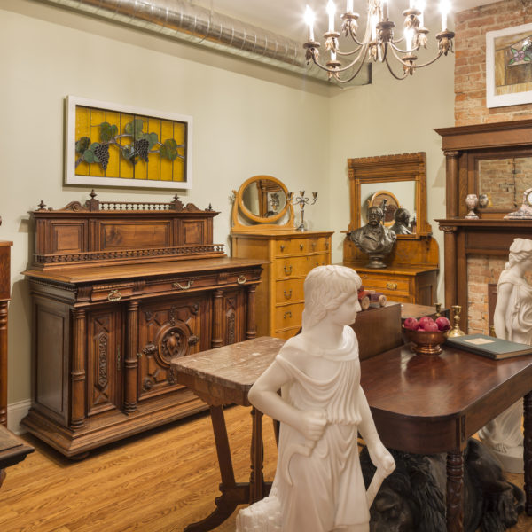 Mazzocca Bros. Furniture & Antiques in Newport brings classic pieces back to life at an accessible price, allowing them to shine for a second time. 
Photo courtesy of Mazzoca Bros.