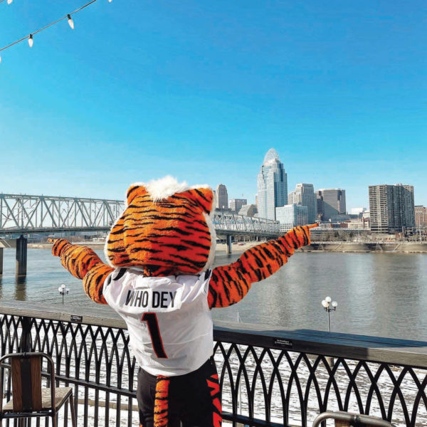 ns from all over the region celebrated the Cincinnati Bengals’ return to the Super Bowl in 2022, the team’s first appearance since 1989. Who Dey, the Bengals’ mascot, visited with football fans at Newport on the Levee during the leadup to the big game.
