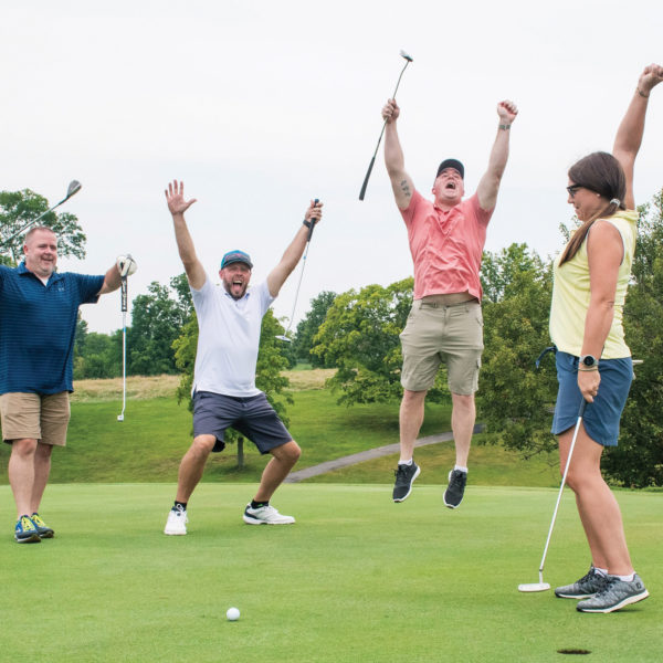 The Northern Kentucky Chamber of Commerce Annual Golf Outing at Summit Hills Country Club offers a chance for chamber members to network with clients and customers—and take fun photos.