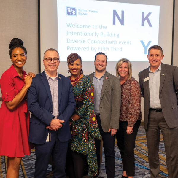 Fifth Third Bank and the Northern Kentucky Chamber created a partnership to focus on diversity, equity and inclusion efforts in Northern Kentucky. In March, the chamber hosted its first quarterly event, “Intentionally Building Diverse Connections,” which brought businesses of all sizes and sectors together to help create diverse business relationships. 