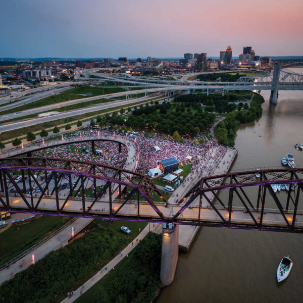 Waterfront Park has been called Louisville’s “front yard” by Mayor Greg Fischer. The stunning space hosts dozens of special events throughout the year.