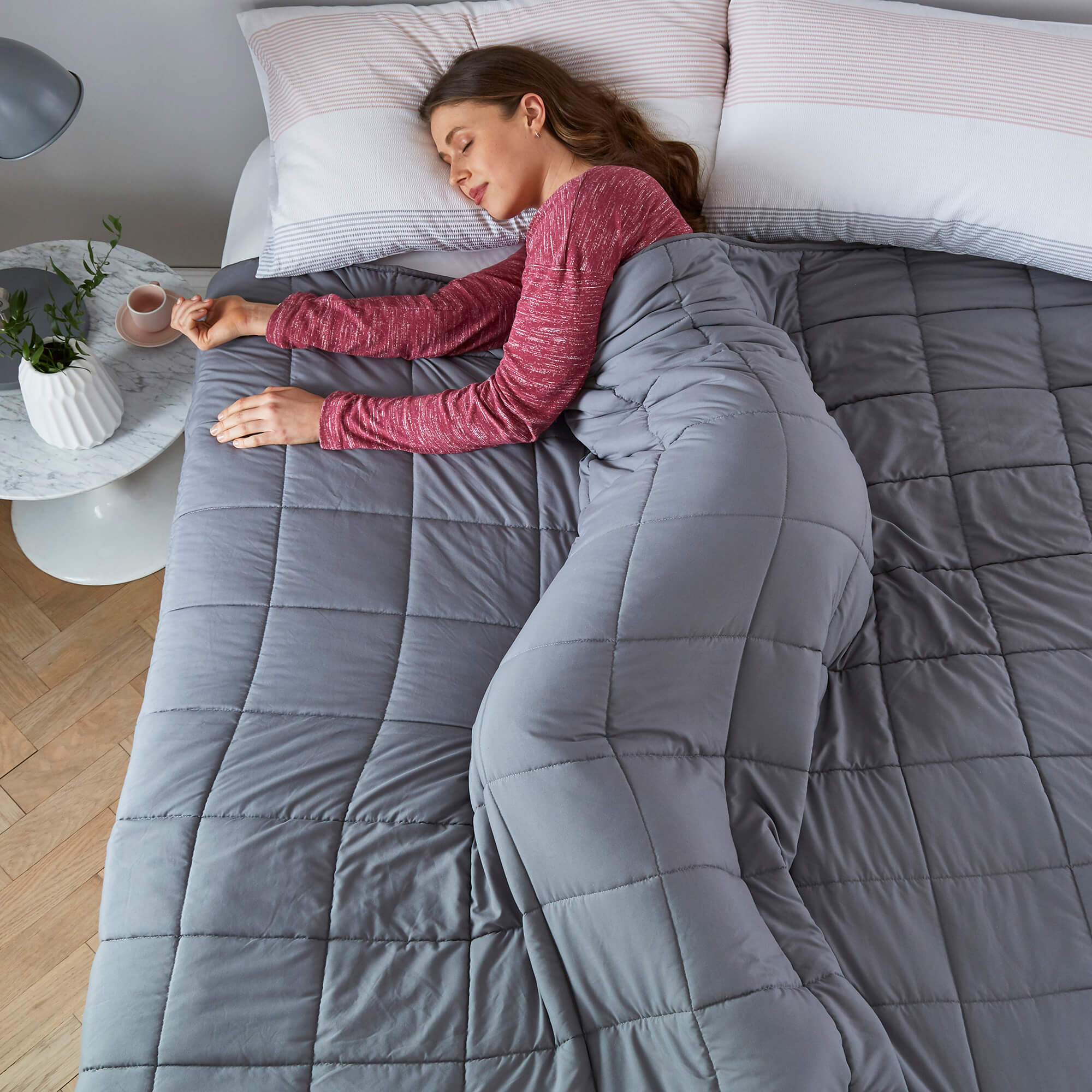 Do Weighted Blankets Help You Sleep On Your Back Hotsell