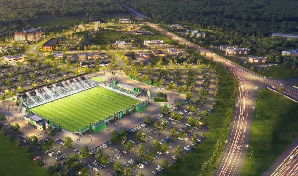 Lexington Sporting Club plans to add 5,000seat soccer stadium to
