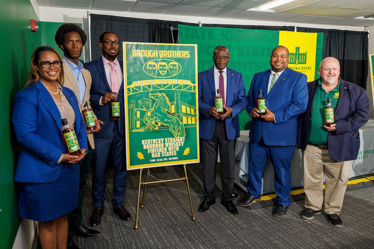 Kentucky State University and Brough Brothers Distillery unveil partnership with 1886 Select Bourbon Whiskey Collection