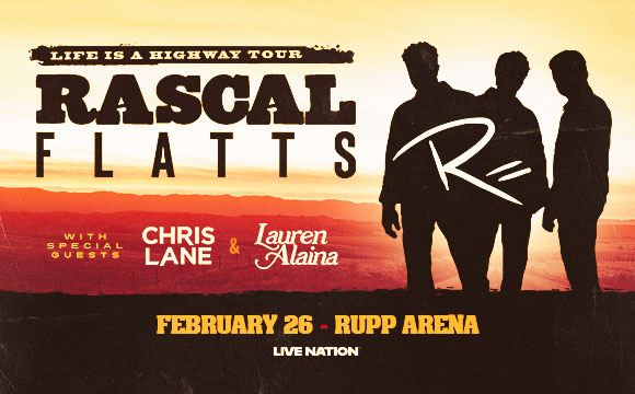 Rascal Flatts stops at Rupp Arena for LIFE IS A HIGHWAY TOUR Feb