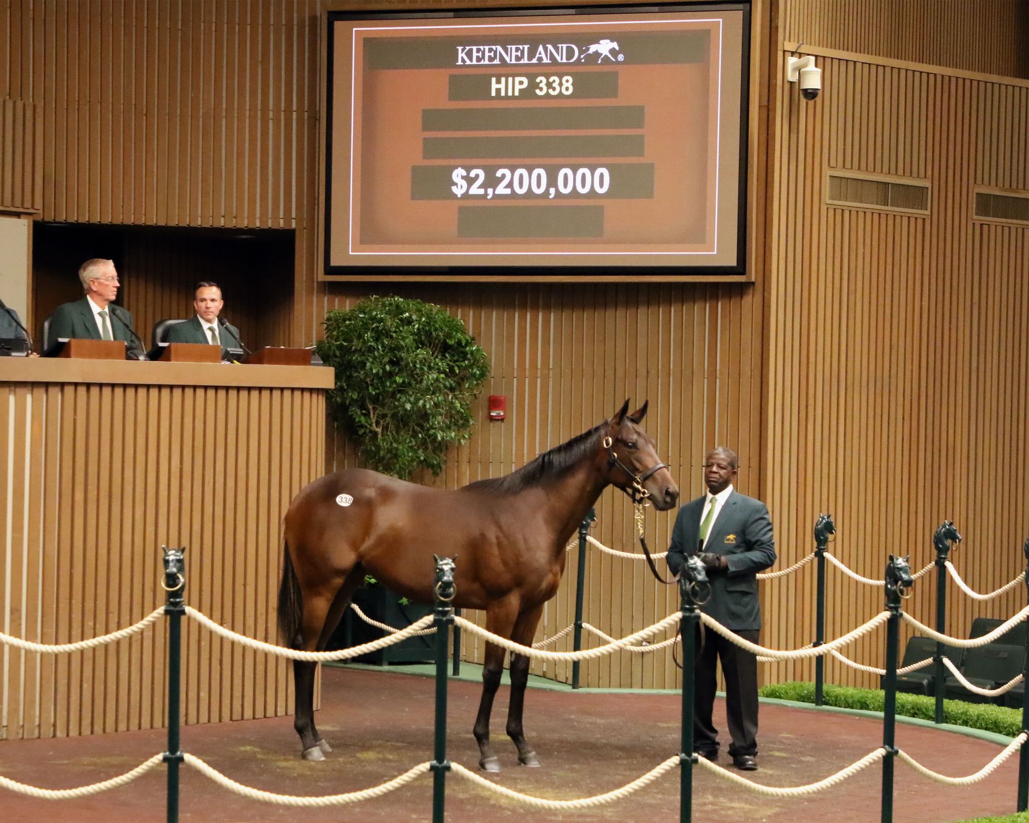 Keeneland Sets Records during Tuesday’s Second Session of September