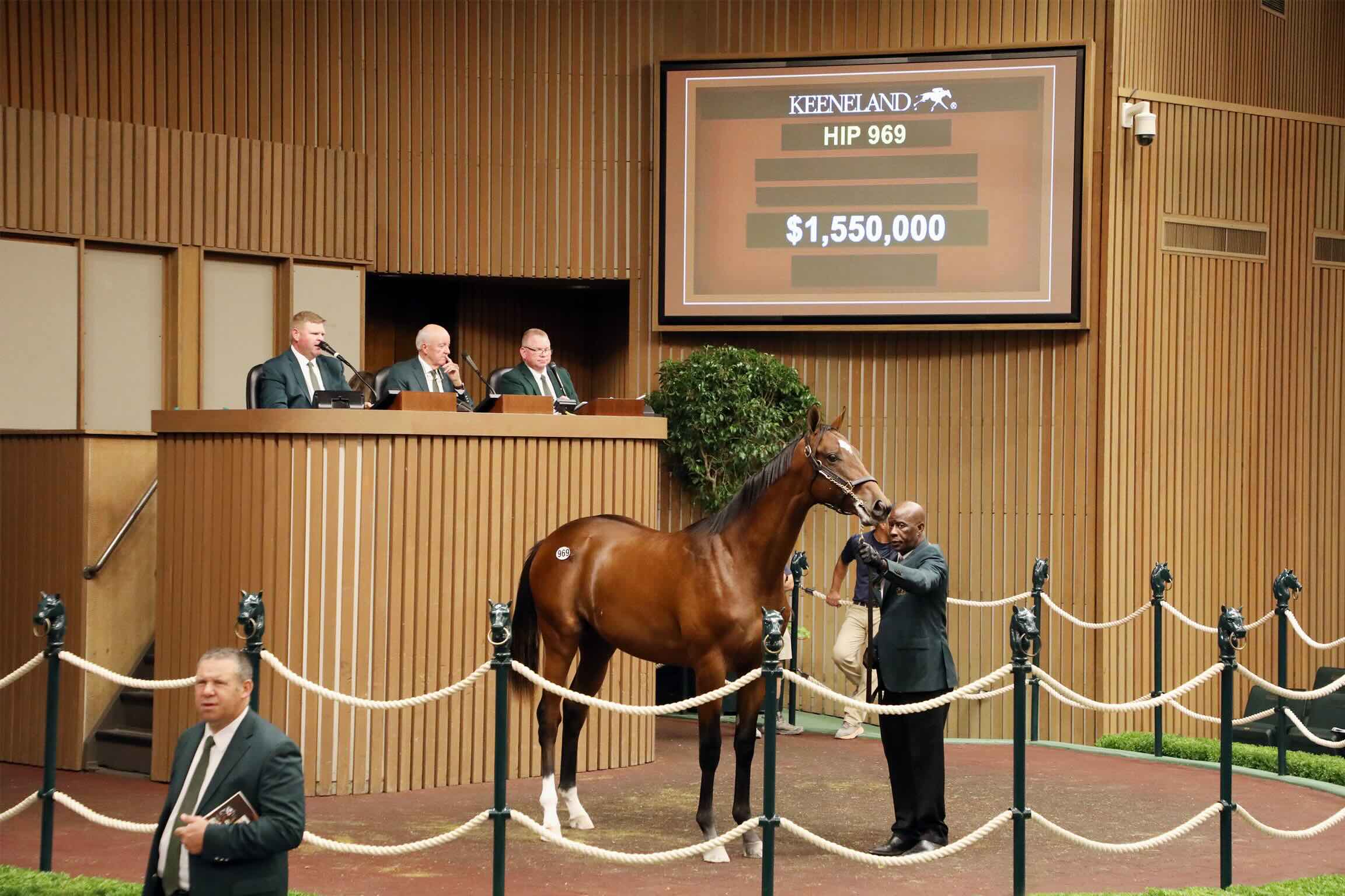 Keeneland September sale wraps 'surreal' week 1 with 308M total Lane