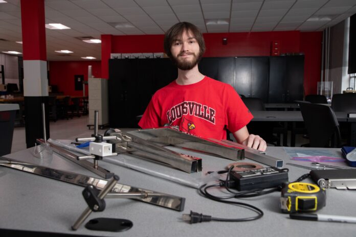UofL grad embraces the wide world of mechanical engineering