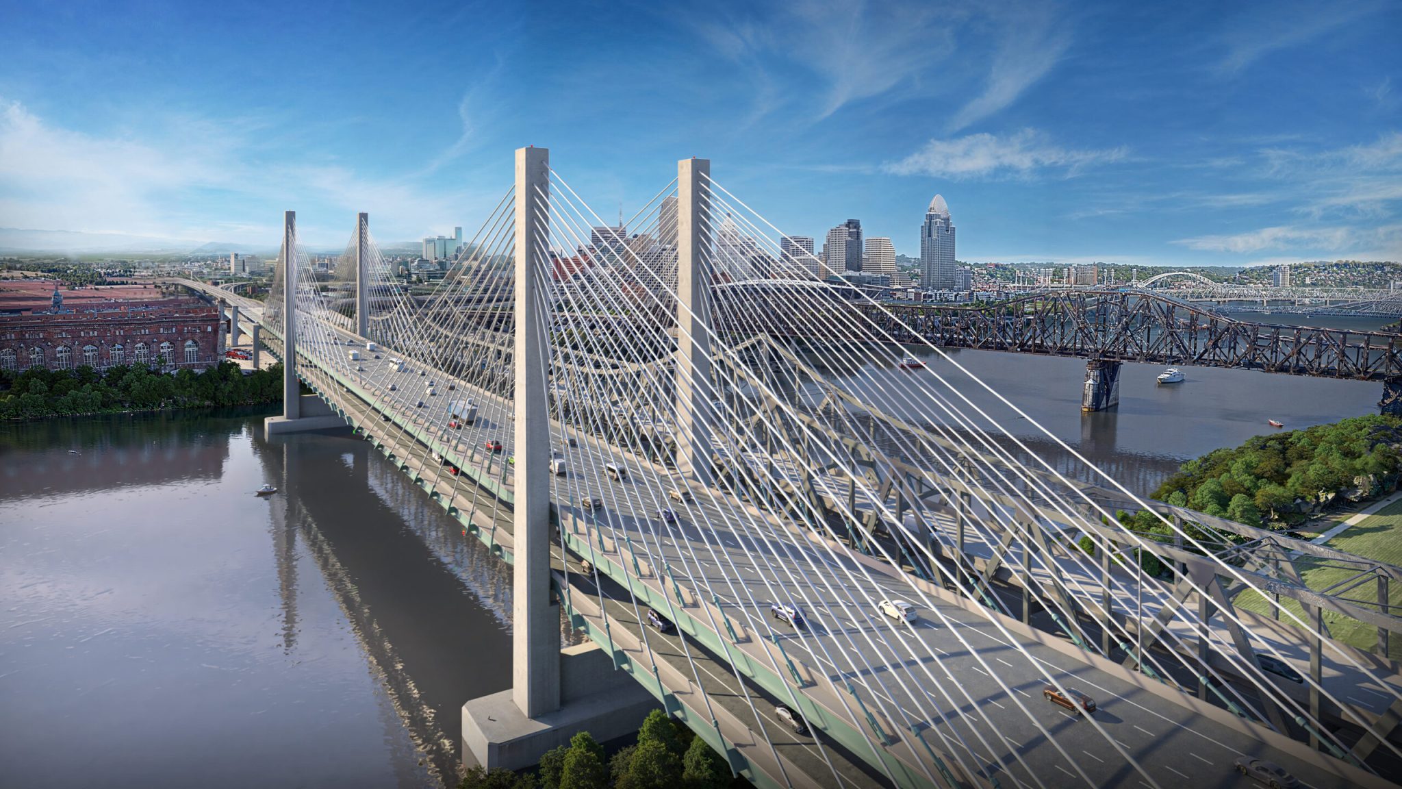 Bridge Project Ground broken on multibillion-dollar Ohio River bridge project between ...