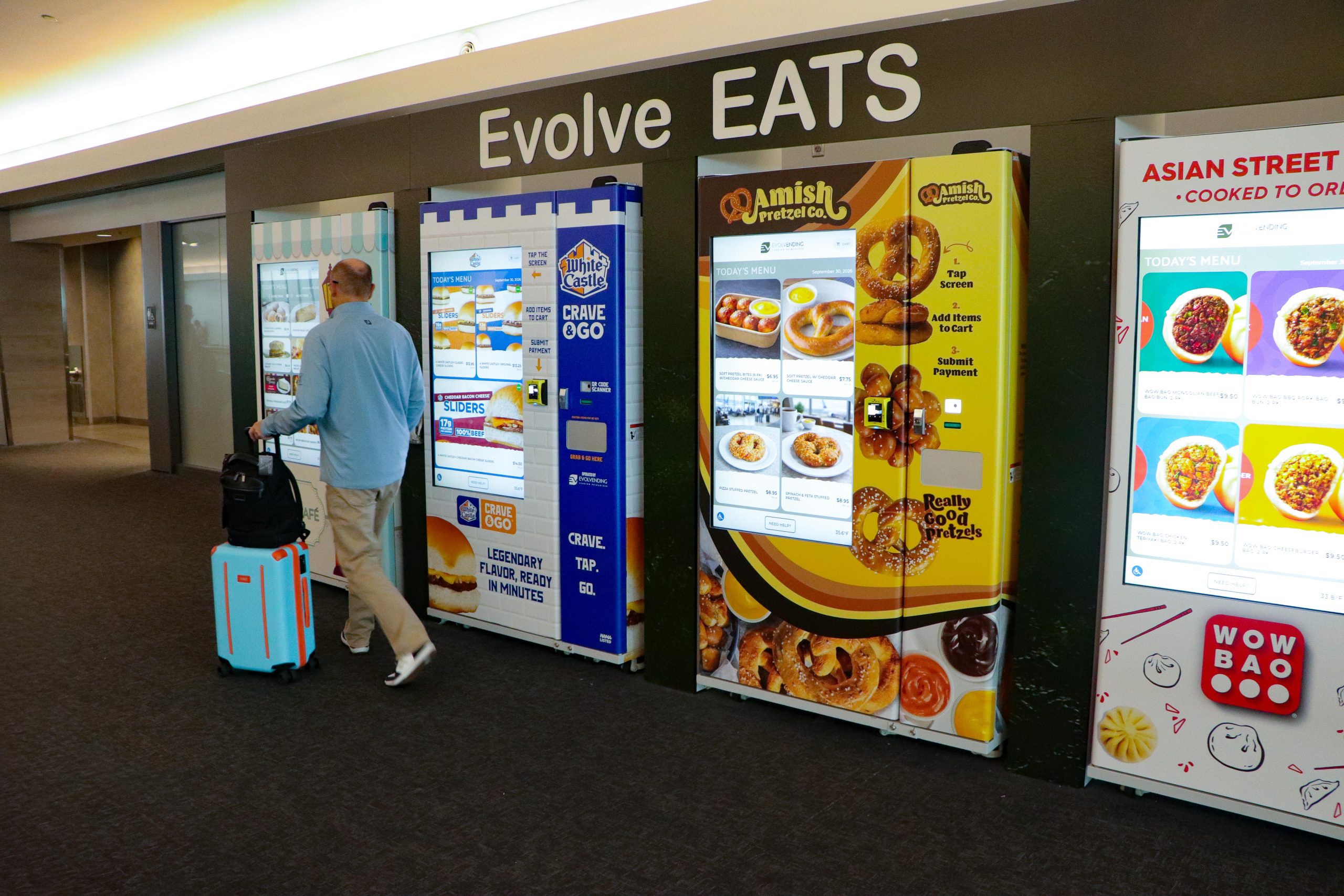 CVG airport adds around-the-clock dining with White Castle, Wow Bao and more